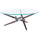 Crux 36 inch Sterling Coffee Table