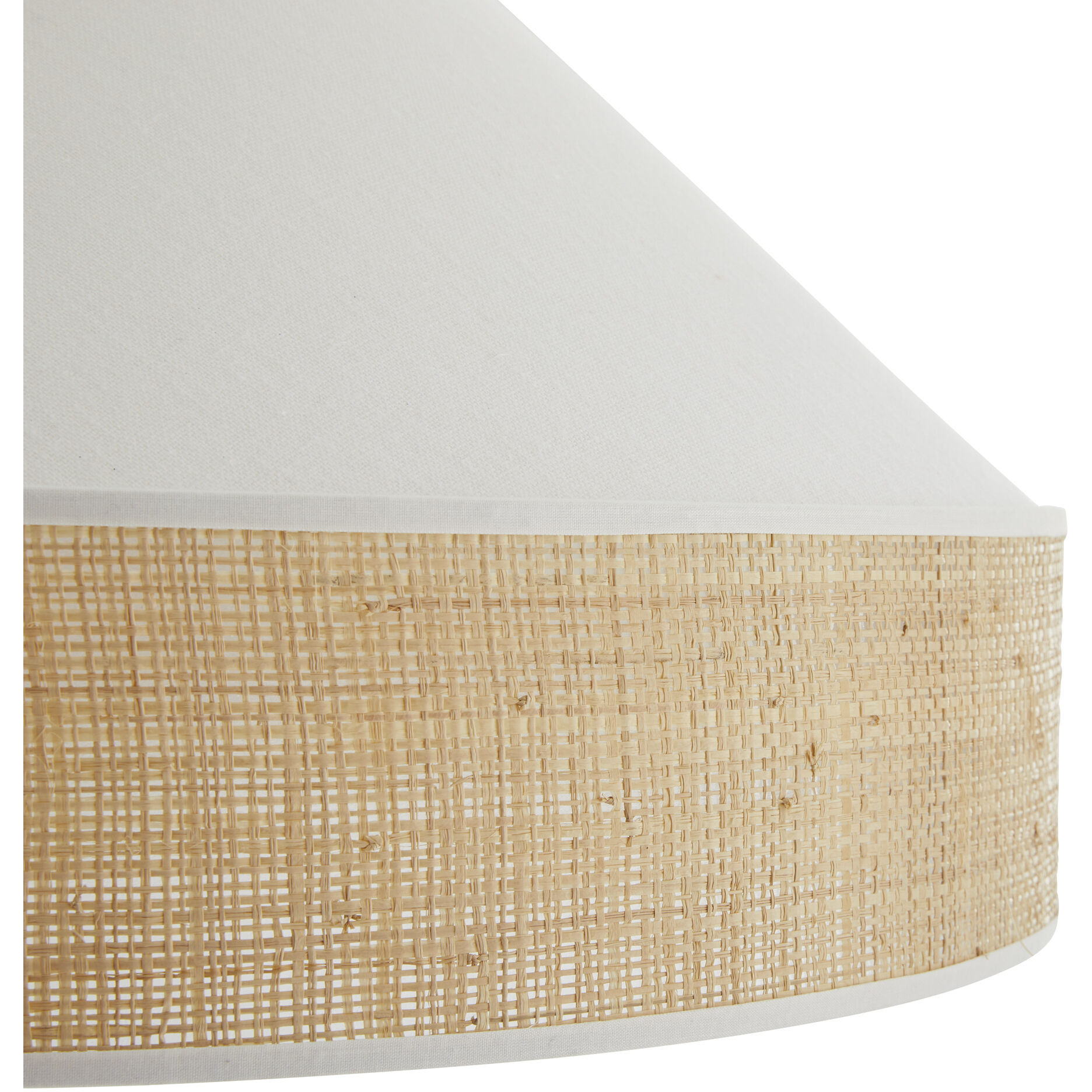 Malena 1 Light 20.5 inch White and Antique Brass Pendant Ceiling Light