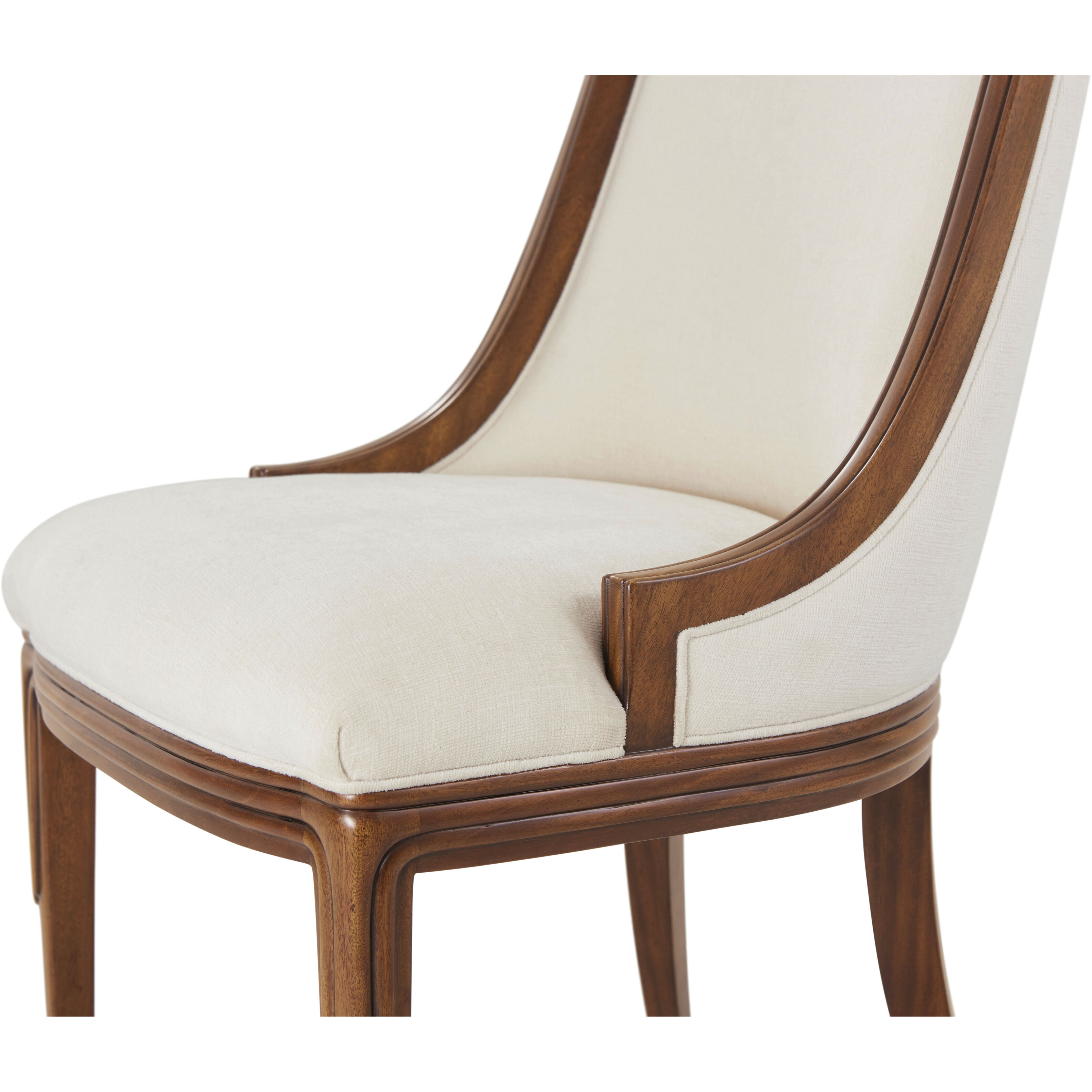 Dorchester Mayfair Dining Side Chair, Wooden, Upholstered
