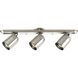 Directional 3 Light 6.56 inch Brushed Nickel Multi Directional Wall/Ceiling Light