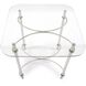 Laurel 24 X 24 inch Silver Side Table