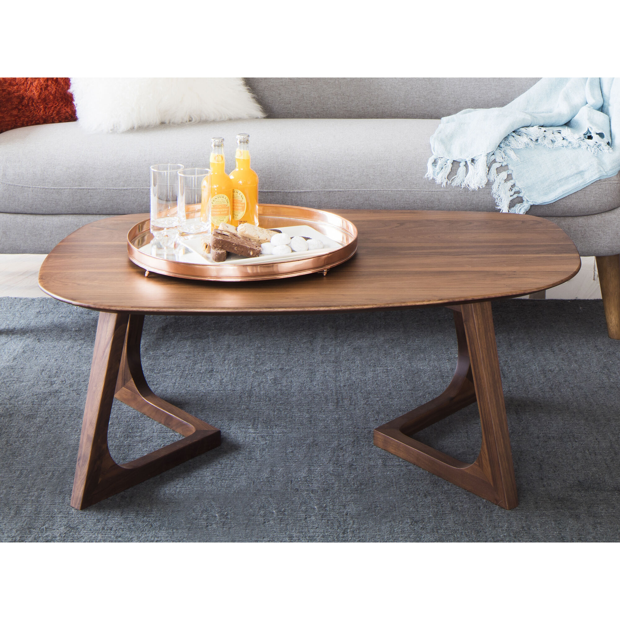 Godenza Brown Coffee Table, Small