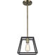 Adams 1 Light 9.25 inch Rubbed Oil Bronze Pendant Ceiling Light