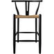Ventana 38 inch Multicolor Counter Stool