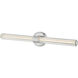 Georgette LED 32.25 inch Polished Nickel Vanity Light Wall Light