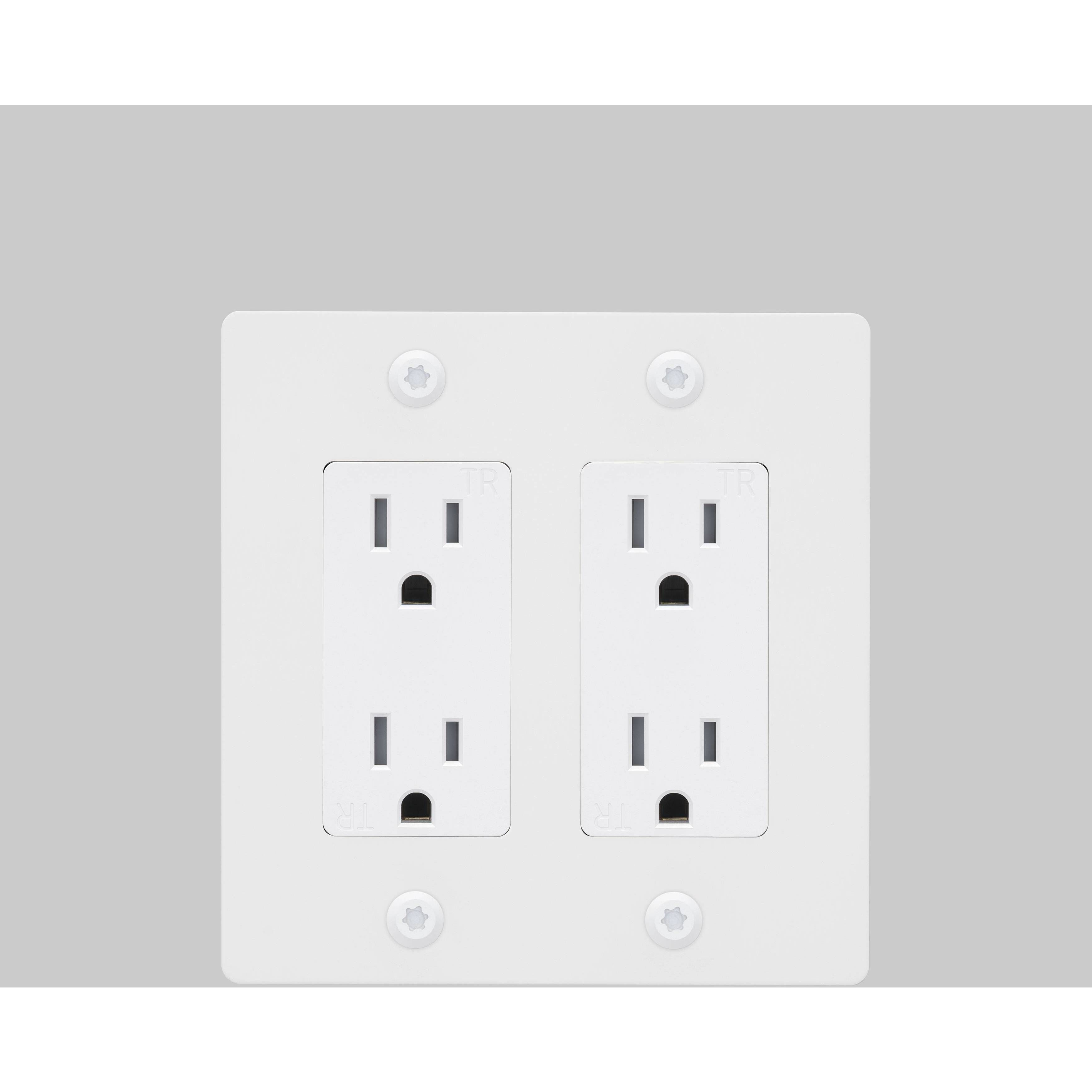 2G Duplex 125 White Outlet