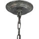 Summerton 4 Light 18 inch Graywash with White and Aged Black Chandelier Ceiling Light