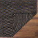 Ganges 90 X 63 inch Black Rug in 5 x 7