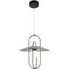 Artisan Collection/ LYRA Series 18 inch Black Pendant Ceiling Light