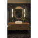 Solange LED 32.5 inch Modern Gold Bath Vanity Wall Light