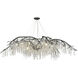Autumn Twilight 80 inch 60.00 watt Mystic Gold Chandelier Ceiling Light, Large