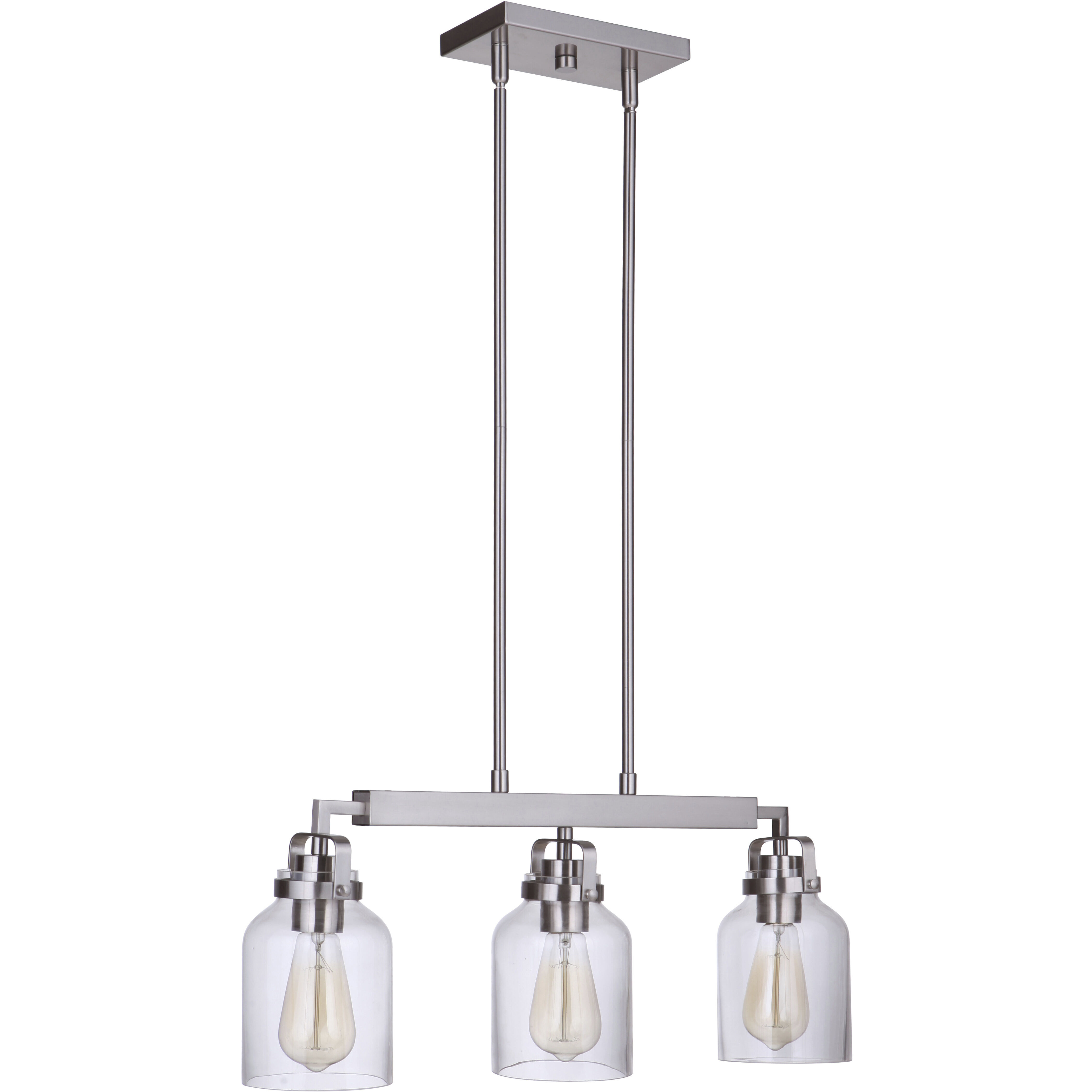 Foxwood 3 Light 4.88 inch Island Light