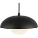 Alora Mood Rubio Pendant Ceiling Light in Matte Black