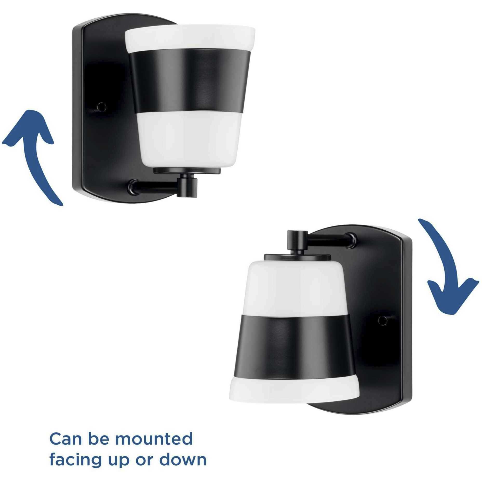 Haven 1 Light 4.75 inch Matte Black Bath Light Wall Light