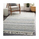 Farmhouse Tassels 108 X 72 inch Blue Rug in 6 X 9, Rectangle