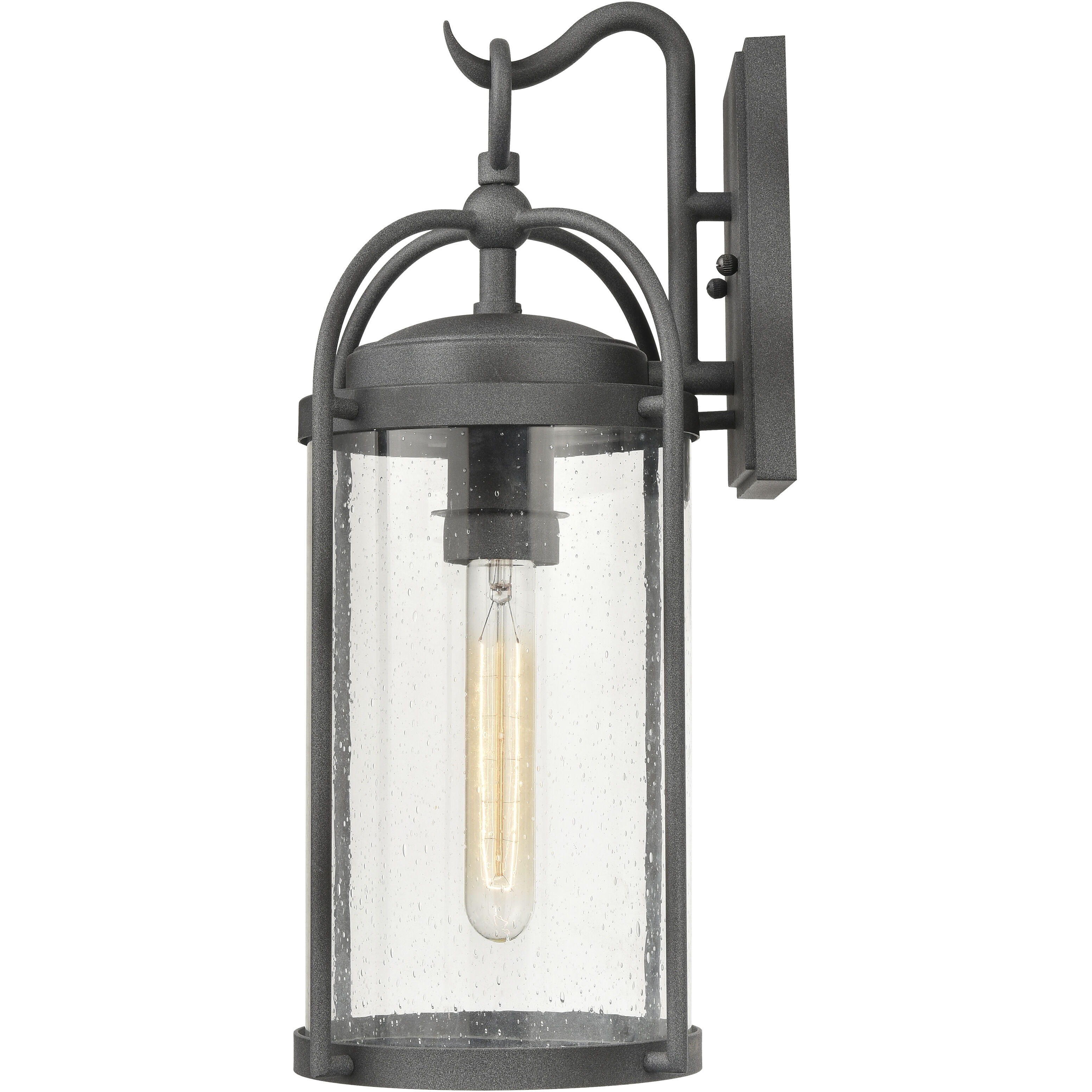 Catalonia 1 Light 17.5 inch Distressed Zinc Outdoor Wall Sconce