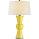 Upbeat 31 inch 150 watt Yellow Table Lamp Portable Light