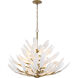 Vellinor 10 Light 42 inch Painted Legacy Brass Chandelier Ceiling Light