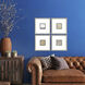 Mixology Multi and Blue and Black and Beige Framed Art, The Studio
