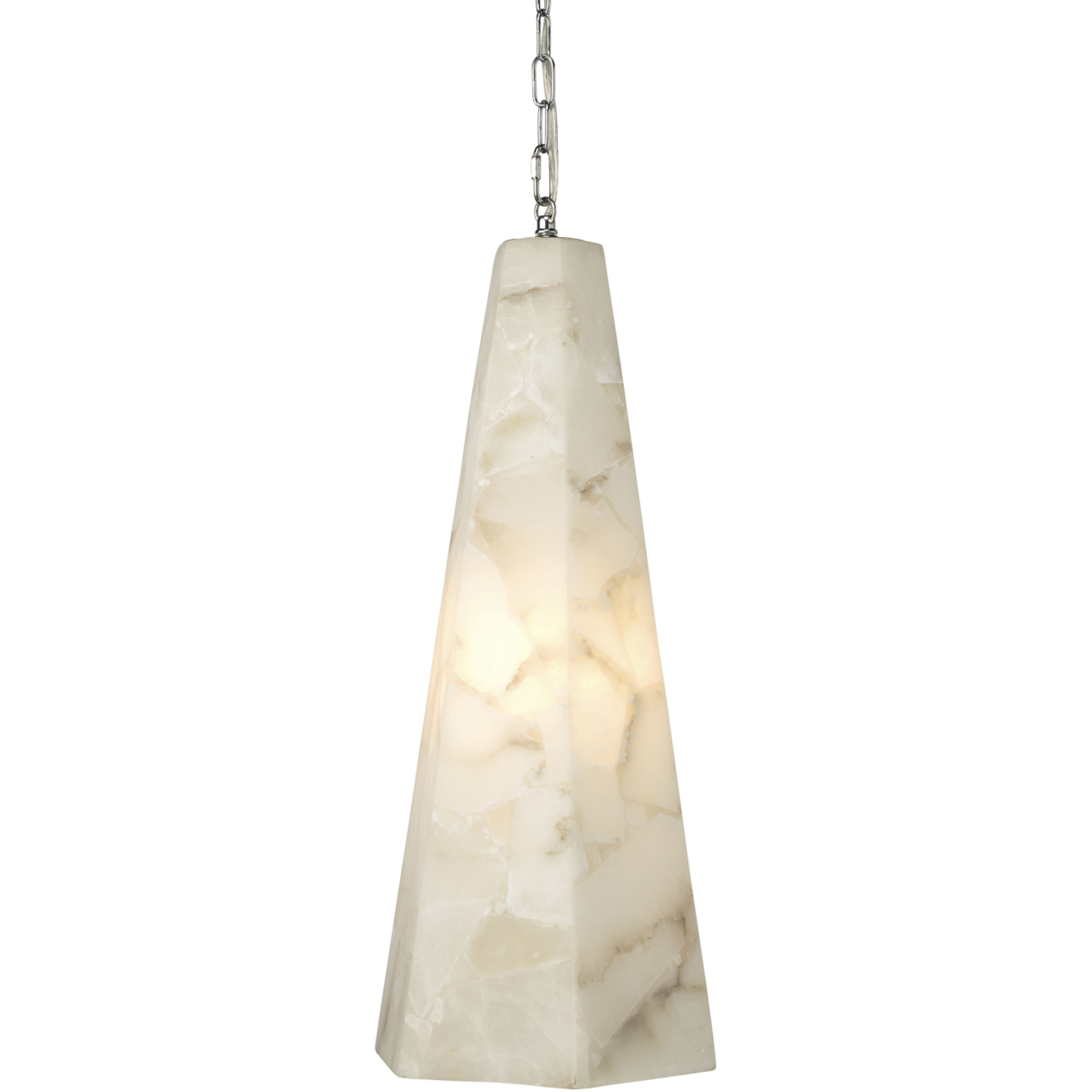 Borealis 1 Light 10 inch Alabaster Pendant Ceiling Light, Hexagon