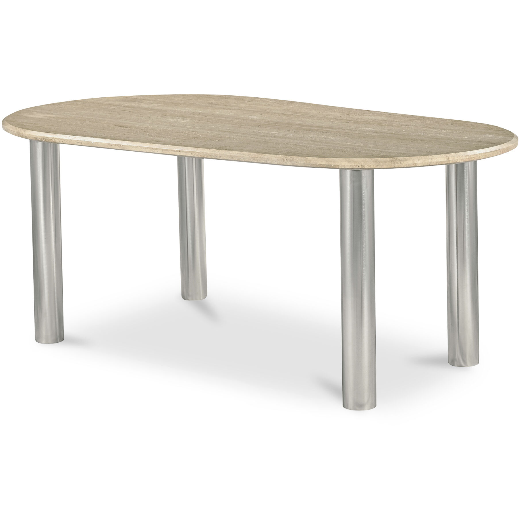 Fia 73.5 X 42 inch Beige Dining Table