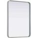 Remy 32 X 24 inch Silver Mirror