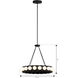 Vestra LED 37.5 inch Dark Bronze Pendant Ceiling Light