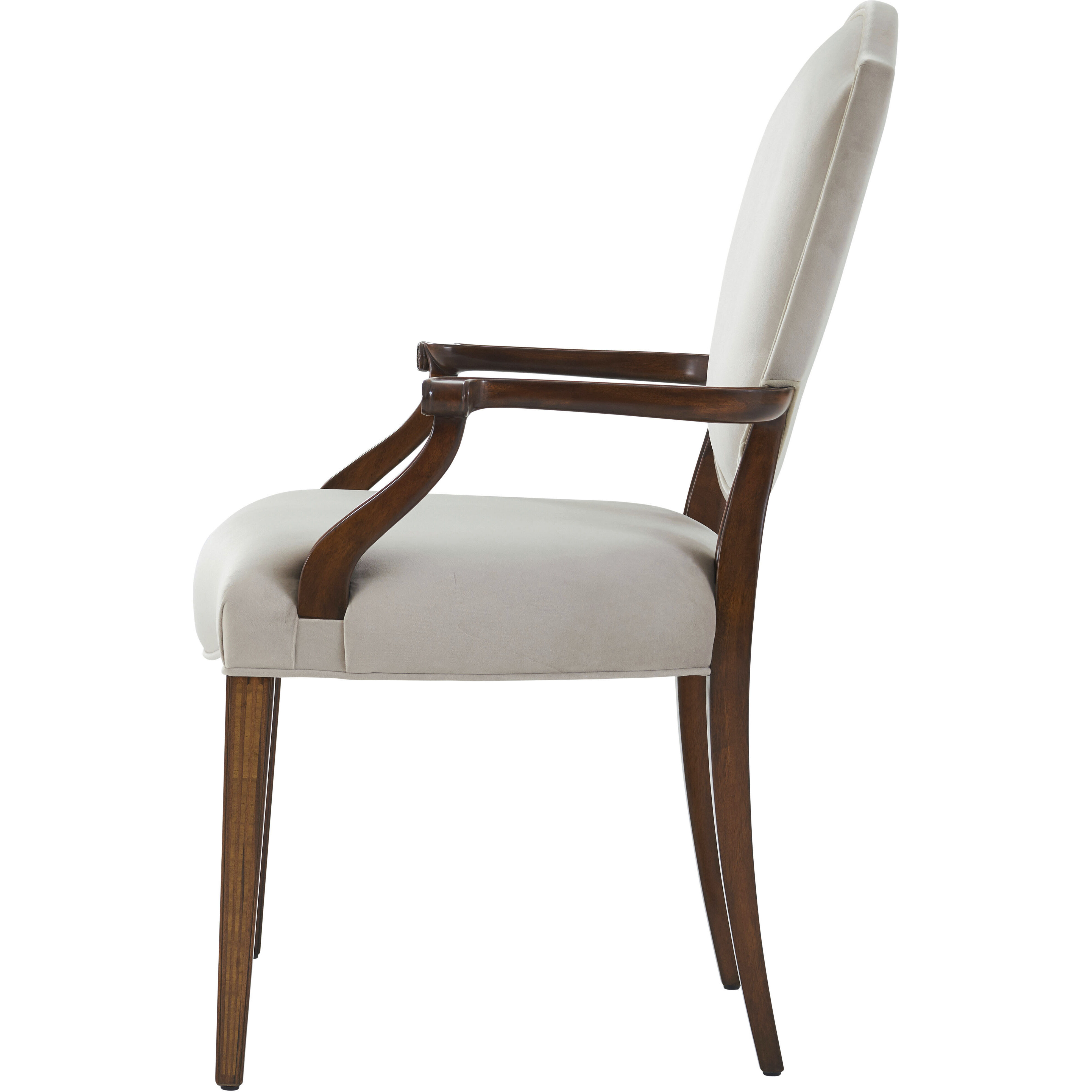 The Holborn Dining Armchair, Wooden, Upholstered, Stephen Church