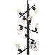 Kosmyc LED 14.5 inch Sand Black Foyer Pendant Ceiling Light