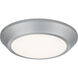 Verge LED 6 inch Brushed Nickel Flush Mount Ceiling Light