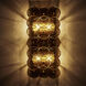 Hortensia Wall Sconce Wall Light in Polished Winter Brass