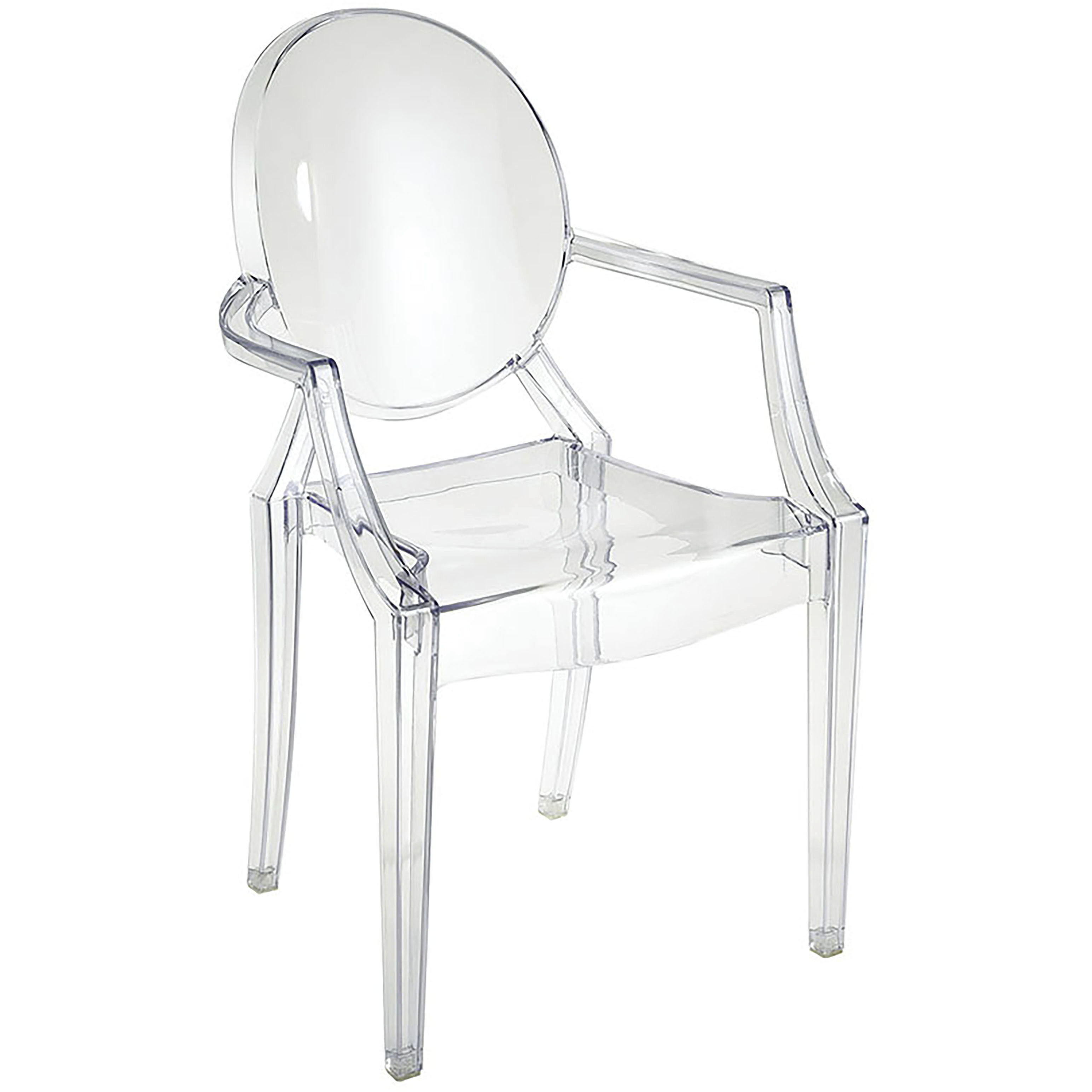 Vanish Clear Chair, Set of 2