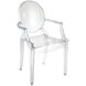 Vanish Clear Chair, Set of 2