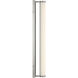 Yep Stratum 1 Light 25.25 inch Brushed Nickel with Persian Green Marble Vanity Light Wall Light