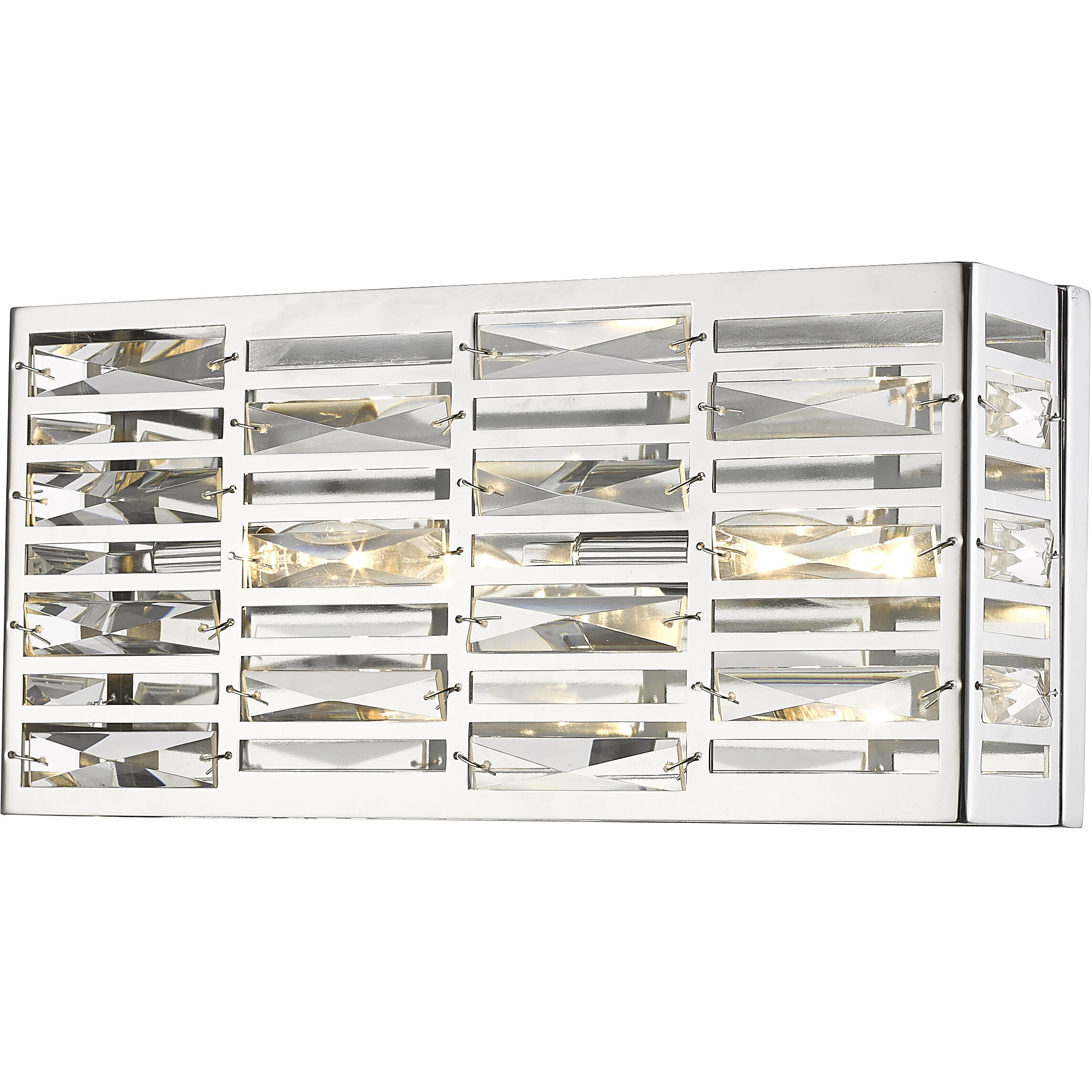 Cronise 2 Light 16.25 inch Chrome Vanity Wall Light