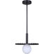 Payton 1 Light 12 inch Black Pendant Ceiling Light