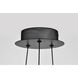 Geneva LED 17.75 inch Matte Black Pendant Ceiling Light