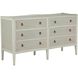 Naomi Antique Cream / Natural Linen / Antique Black Chest