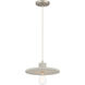 Sima 1 Light 12 inch Burnished Nickel Pendant Ceiling Light