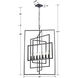 Capri 7 Light 24 inch Raw Steel Lantern Chandelier Ceiling Light