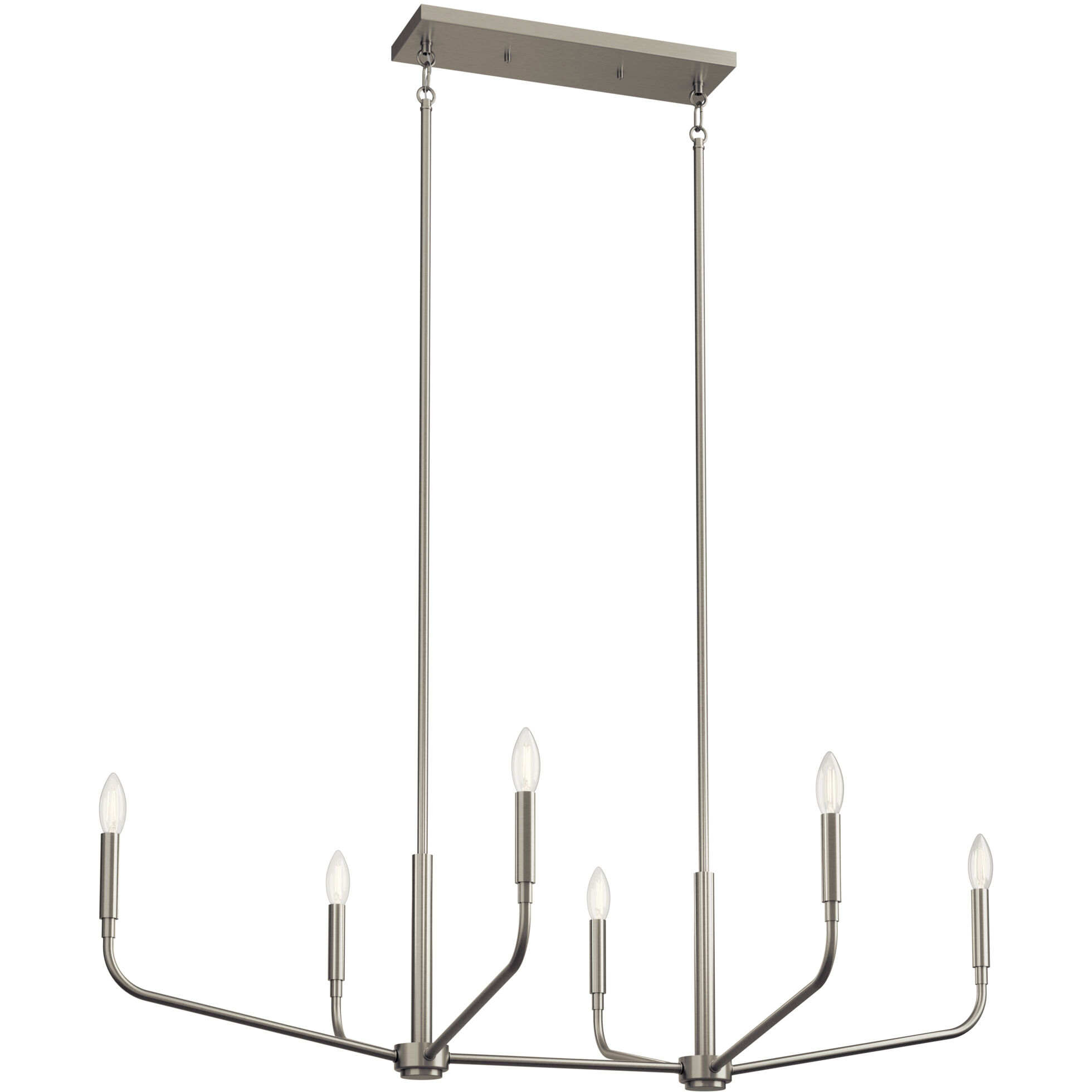 Madden 6 Light 17.75 inch Island Light