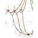 Elizabeth 6 Light 35.5 inch Rhine Gold Chandelier Ceiling Light, Lillian August Collection