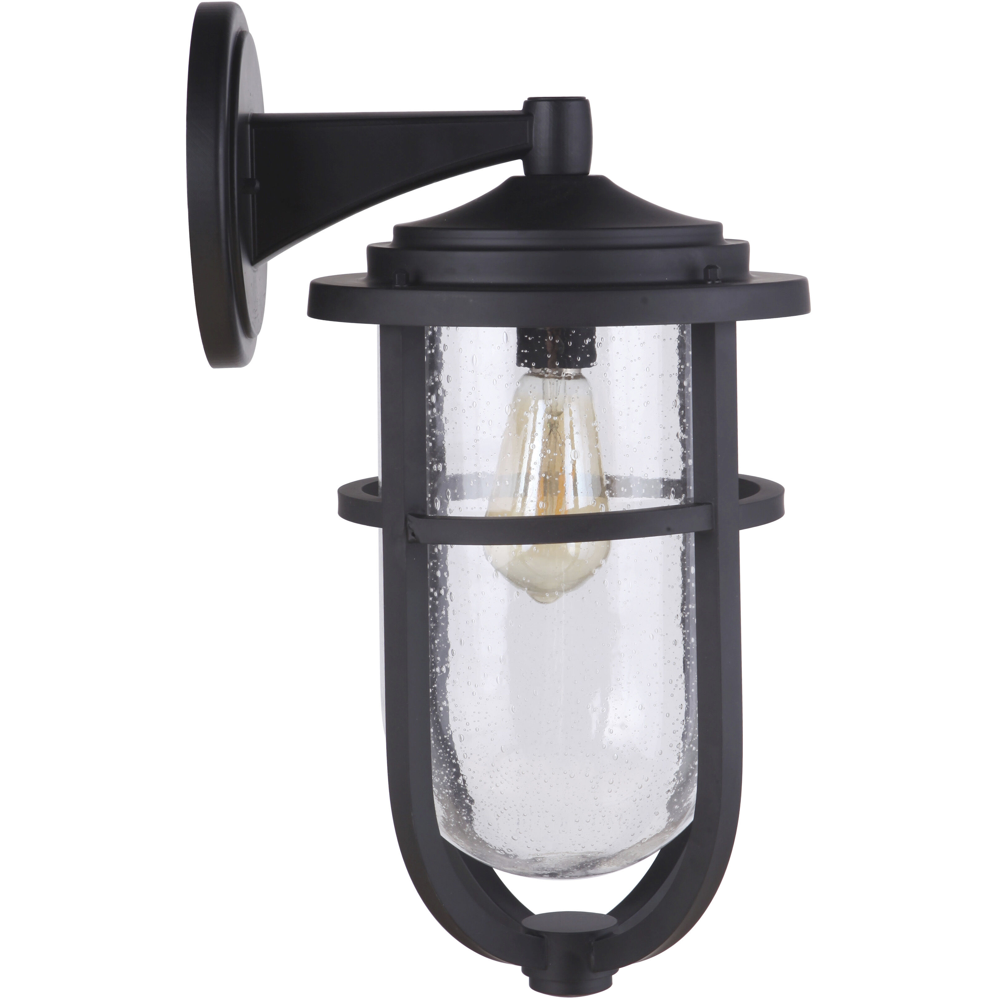 Voyage 1 Light 19 inch Midnight Outdoor Wall Lantern