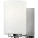 Karlie 1 Light 6 inch Chrome Vanity Light Wall Light