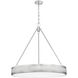 Quinn Pendant Ceiling Light in Satin Nickel
