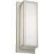 Sutter LED 12 inch Brushed Nickel ADA Bath Vanity Wall Light