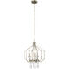 Barcelona 4 Light 18 inch Transcend Silver Pendant Ceiling Light