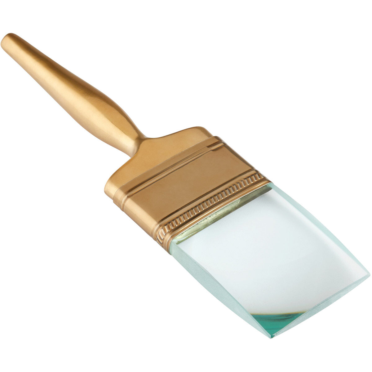 Gold Brush 10 X 1 inch Sculpture