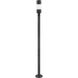 Luminata LED 95.23 inch Black Outdoor Post Mounted Fixture
