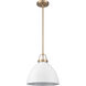 Somerville 1 Light 12 inch Matte White Pendant Ceiling Light